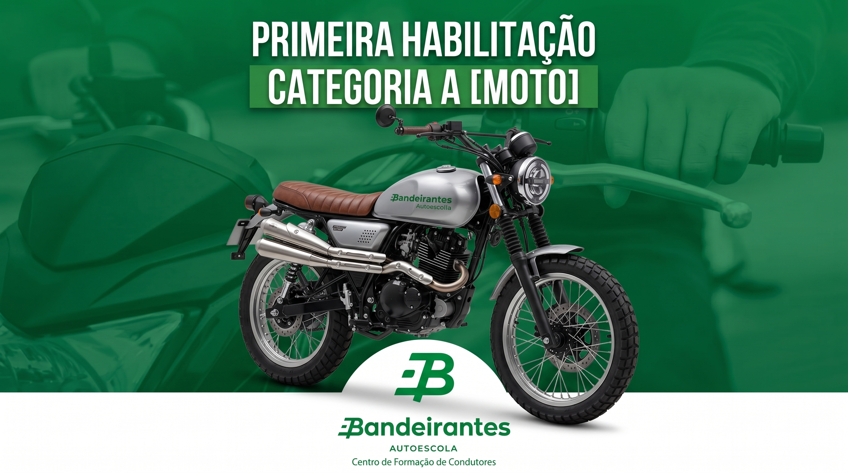 PRIMEIRA HABILITAÇÃO (CAT. A): 2 AULAS PRÁTICAS