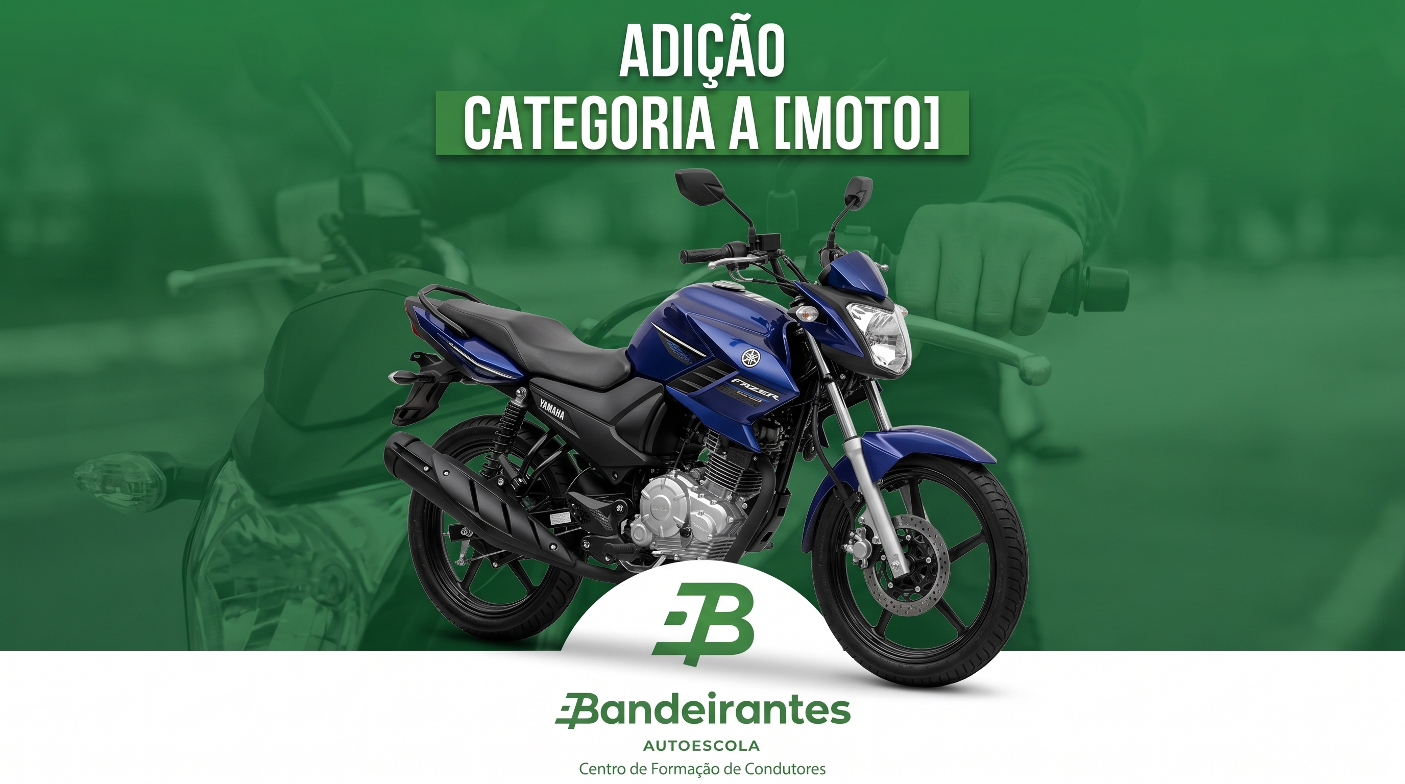 ADIÇÃO CNH A: 10 AULAS PRÁTICAS